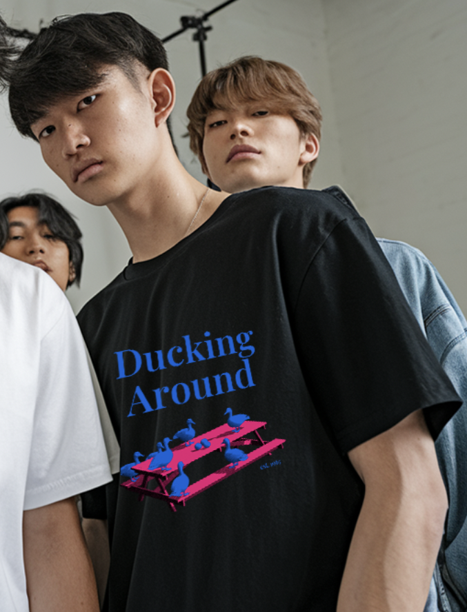 เสื้อยืด Ducking Around